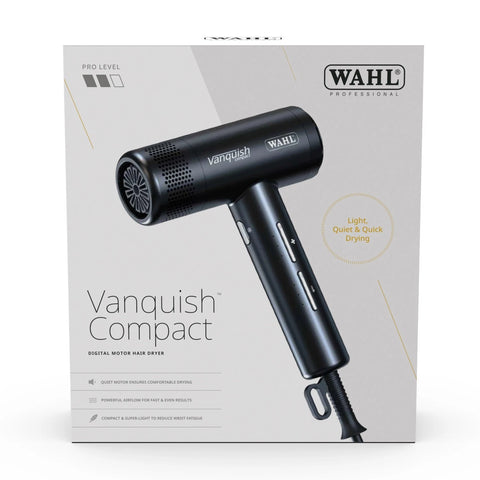 Wahl Vanquish Compact Hair Dryer 1600W – Professional Corded Dryer