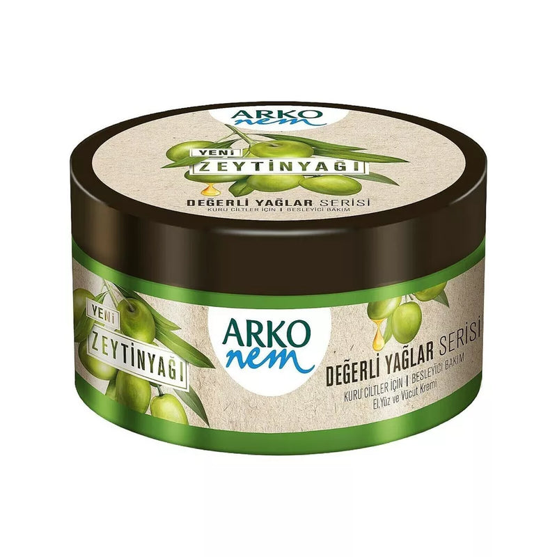 Arko Nem Hand & Face Cream 250 ml – Multi-Purpose Moisturizer with Natural Extracts