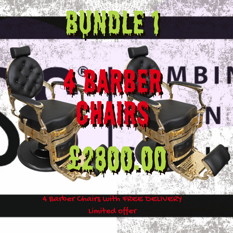 Promotion Barber, Salon Chair Set ONLY for £2800
