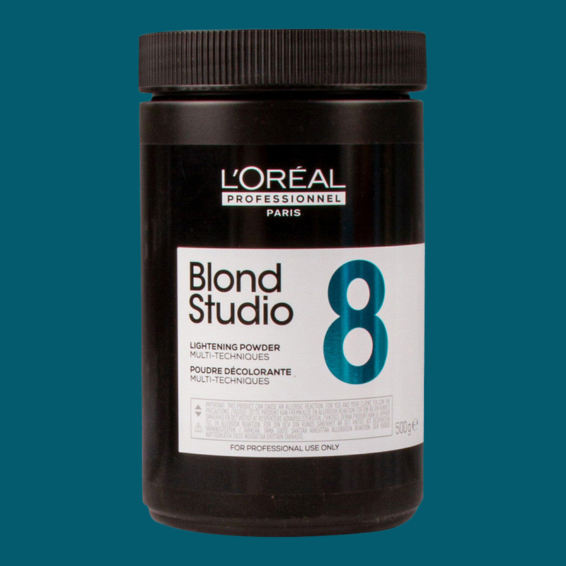 L'Oréal Professionnel Blond Studio 9 Levels Multi Techniques Lightening Powder 500g – Up to 9 Levels Lift