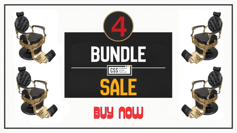 Promotion Bundle 3, Salon Barber Chair Set ONLY for £2950
