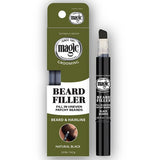 SoftSheen‑Carson Magic Grooming Beard Filler Pencil – Waterproof Beard Pen for Filling Patchy Beards & Covering Greys | Natural Black Beard Pencil
