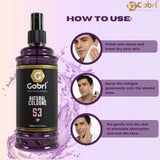 Gabri Professional Natural Cologne S3 400ml – Barber Aftershave Cologne UK | Long-Lasting Patchouli Fragrance