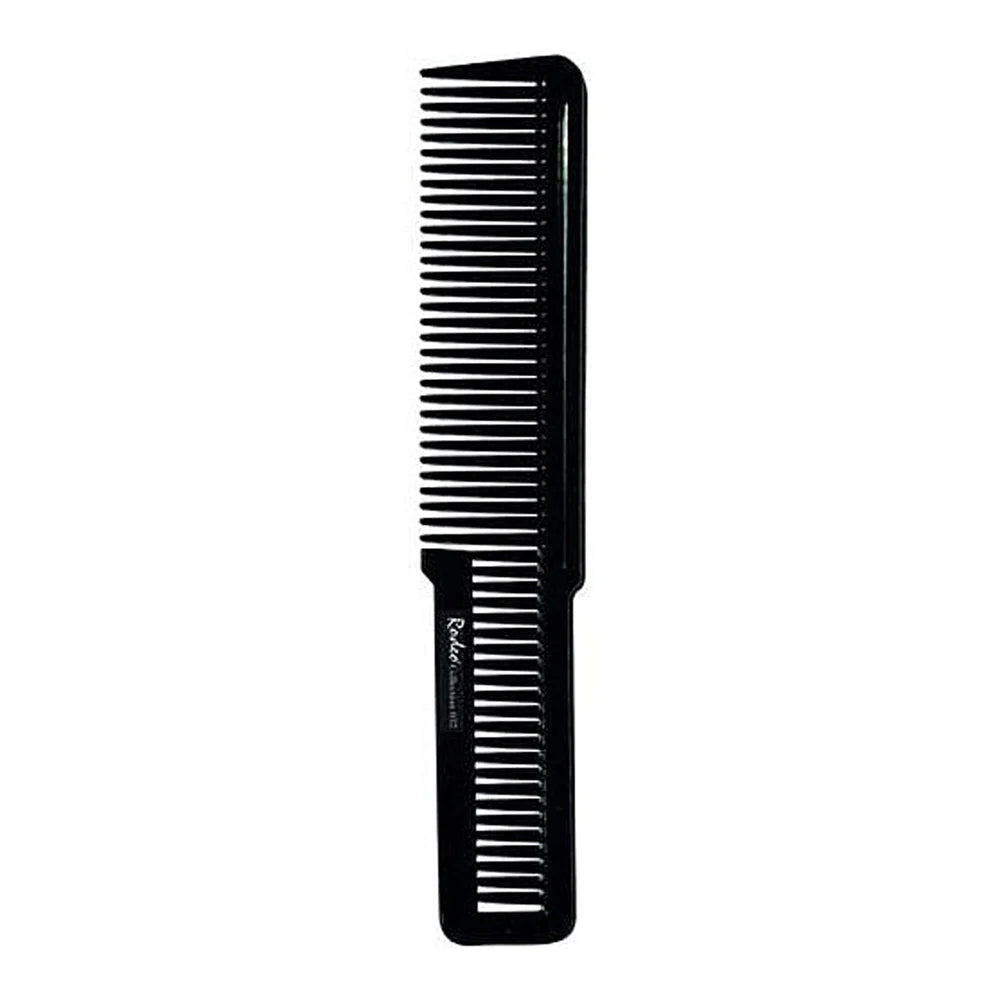 Rodeo Flat Top Comb No. 037 Black 20cm – Professional Cutting Comb