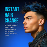 The Shave Factory Temporary Hair Color Spray 150ml – Instant Washable Hair Colour Styling Spray