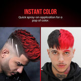 The Shave Factory Temporary Hair Color Spray 150ml – Instant Washable Hair Colour Styling Spray