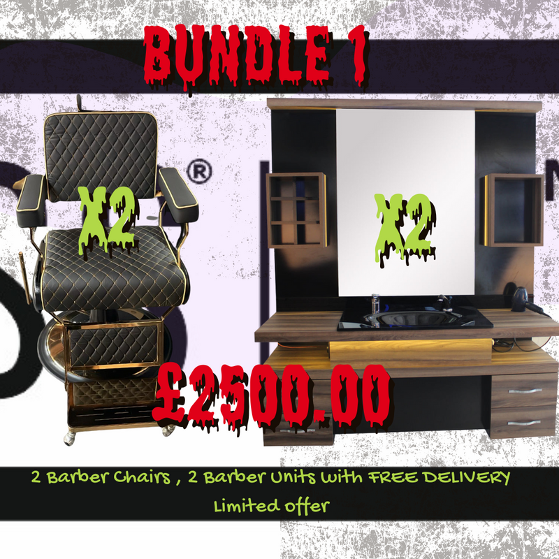 Promotion Barber, Salon Furniture Set ONLY for £2500