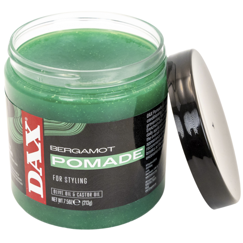 DAX Bergamot Pomade 3.5oz – Hair & Scalp Conditioning Pomade with Olive Oil, Castor Oil & Coconut Oil for Dry Hair