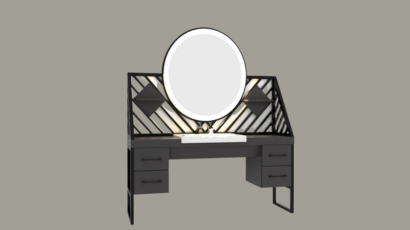 Aria Best Quality Hairdresser Unit Station