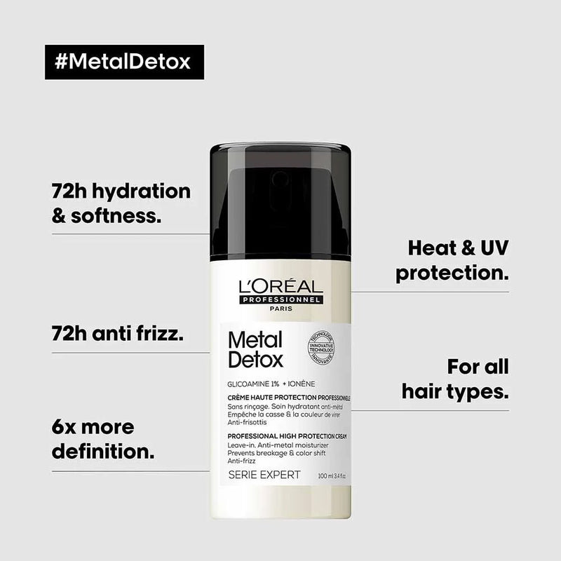 L'Oréal Professionnel Metal Detox Leave-In Cream 100ml