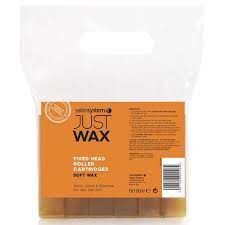 SALON SYSTEM:Just Wax Largre Roller Head Soft Wax Cartridgres 6pcs