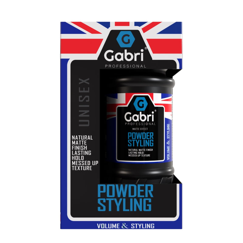 Gabri Hair Styling Powder Wax 21g | Volumizing Thickening Dust Powder | Flexible Hold | Matt Look | Maximum Control | Texturising Powder for Men & Woman