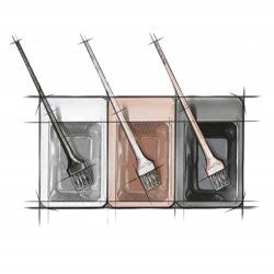 Hair Tools Tri-Colour Tint Set