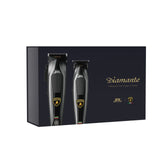 JRL x Lamborghini Diamante Clipper & Trimmer Combo – Premium Cordless Haircutting Kit in Black