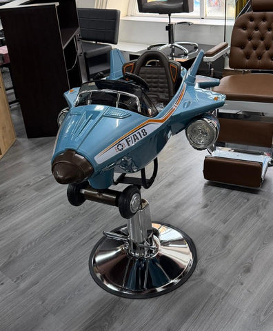 Plane Barber Chair for Kids