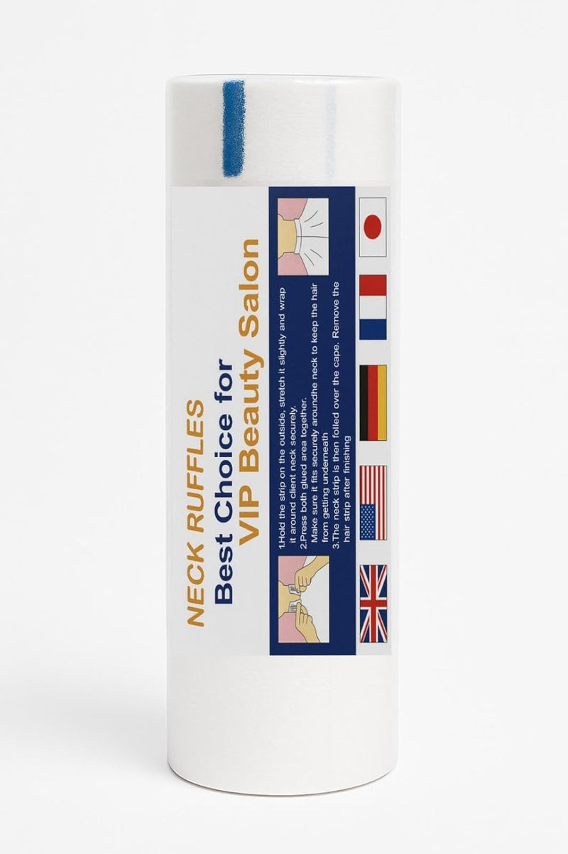 NM Beauty Hygienic Barber Neck Strips – Professional Salon Neck Paper for Haircuts & Shaves