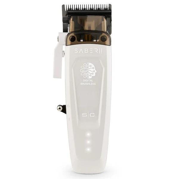 StyleCraft Saber 2.0 Digital Brushless Motor Clipper White | The Ultimate Fade Master