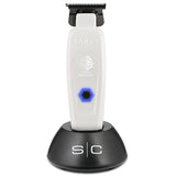 StyleCraft Saber Professional Digital Brushless Trimmer - White | 7,500 RPM | Full Metal