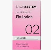 Salon System Lashlift Fix Lotion x15 Sachets