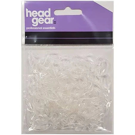Head Gear Clear Elastic Bobbles