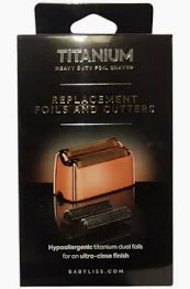 Babyliss Replacement Foils & Cutters (Rose Gold)