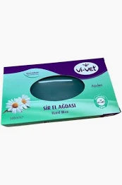 VI-VET Black Hard Wax No Strips Waxing Pellets Hot Brazilian Body Hair Removal
