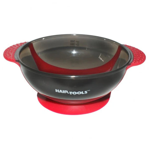 HairTools Suction Tint Bowl Black/Red