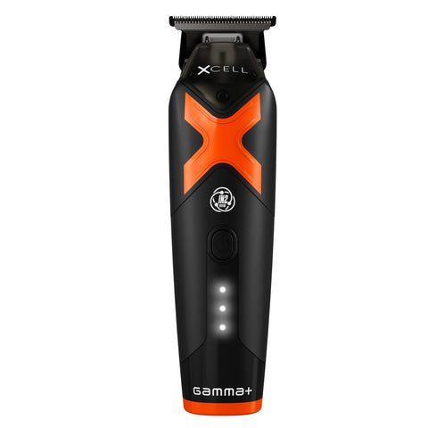 Gamma+ XCell Professional Cordless Trimmer – 9,500 RPM IN2 Vector Motor, DLC Blade, 3‑Hour Runtime, USB‑C
