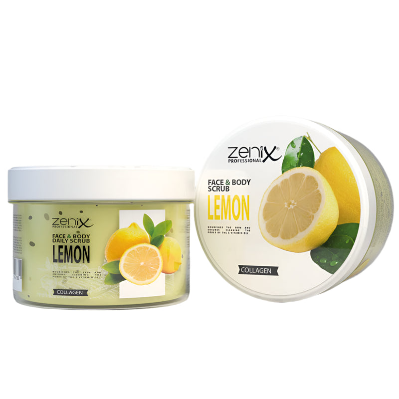 Zenix Face & Body Scrub Lemon 275Ml
