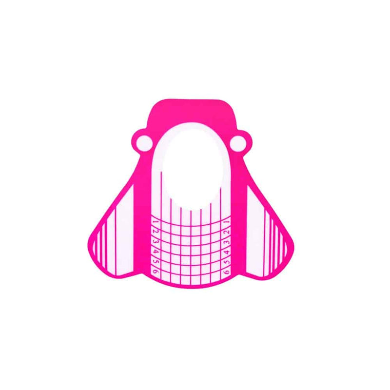 SALONSYSTEM Clear Nail Forms 500