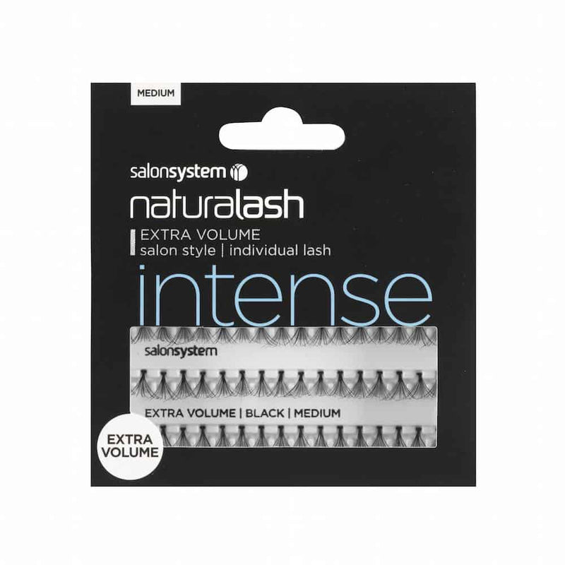 SALONSYSTEM Natralash Extra-volume Individual Lashes Black Medium - Intense Lashes