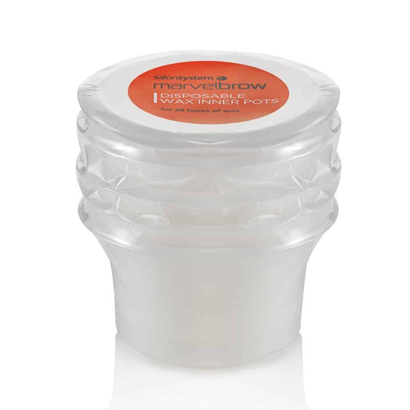 SALONSYSTEM Mini Disposable Wax Inner Pots - 5 pack