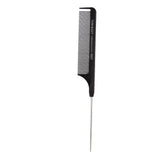 TONI & GUY Metal End Tail Comb 06927 - Carbon Anti Static Comb