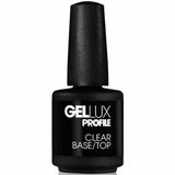 Salon System Gellux Gel Polish Clear Base/Top 15ml