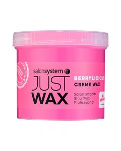 Salon System Just Wax Berrylicious Creme Wax 450g