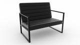 Dante - Hairdresser Barber Waiting Bench - Salon's Furniture