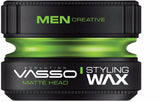 VASSO ® MATTE HEAD HAIR WAX - Dry Surfer Matte Look Styling WAX - 150ML