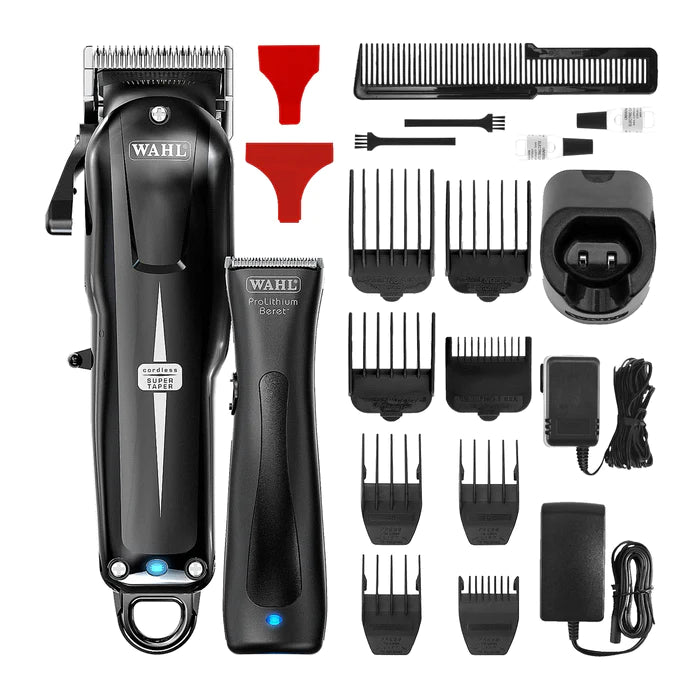 Wahl Super Taper Cordless and Beret Combo Kit