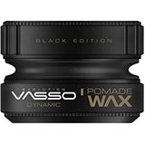 Vasso Fiber Wax Black Edition Pomade, Fiber Wax