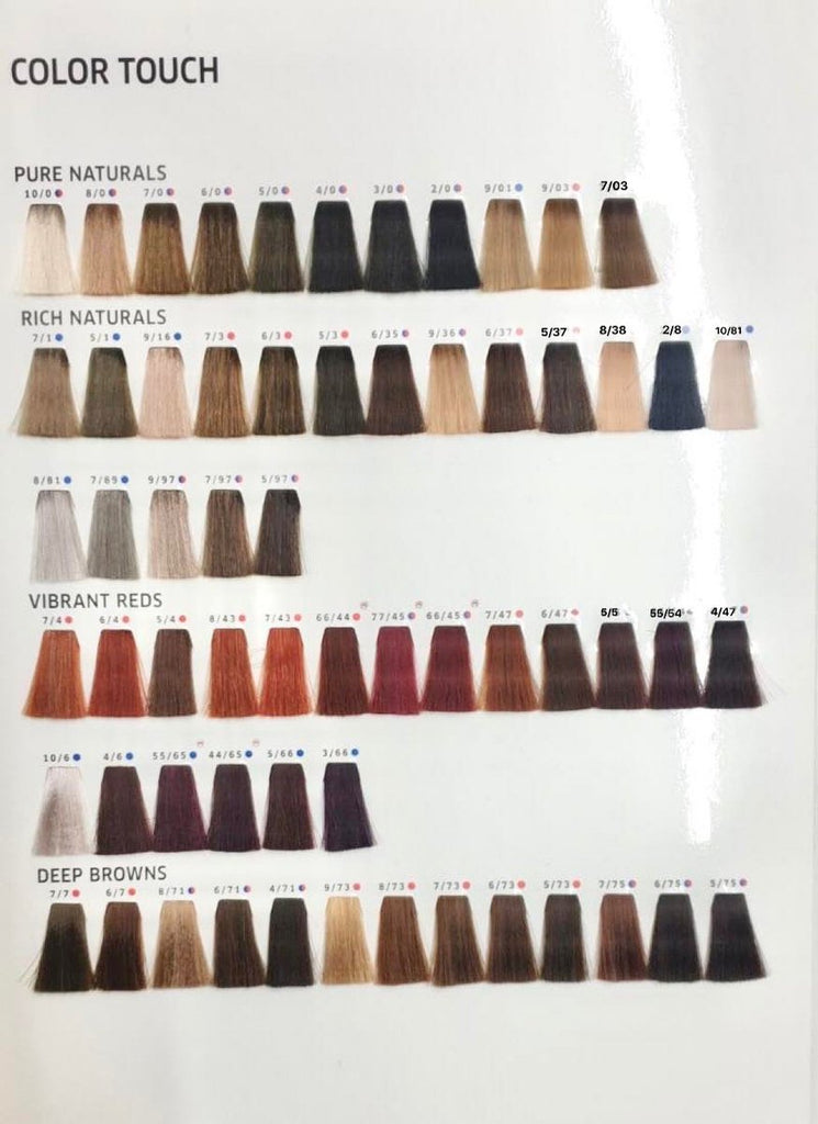 15+ Wella Color Touch 5 0