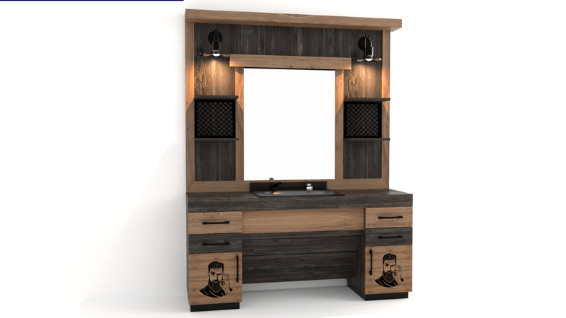 Cross- Barber Unit Station - Barber's Furniture