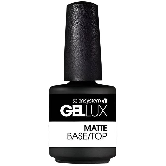 SalonSystem Gellux Base/Top Coat Matte 15mL