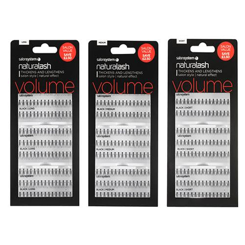 SALONSYSTEM Naturalash Individual Lashes- Extra Volume Lashes - Salon value pack