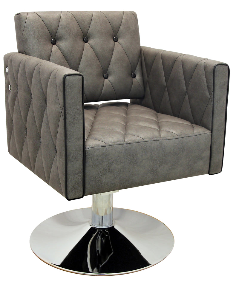 Palermo Grey Quality affordable Hairdresser Salon Chair