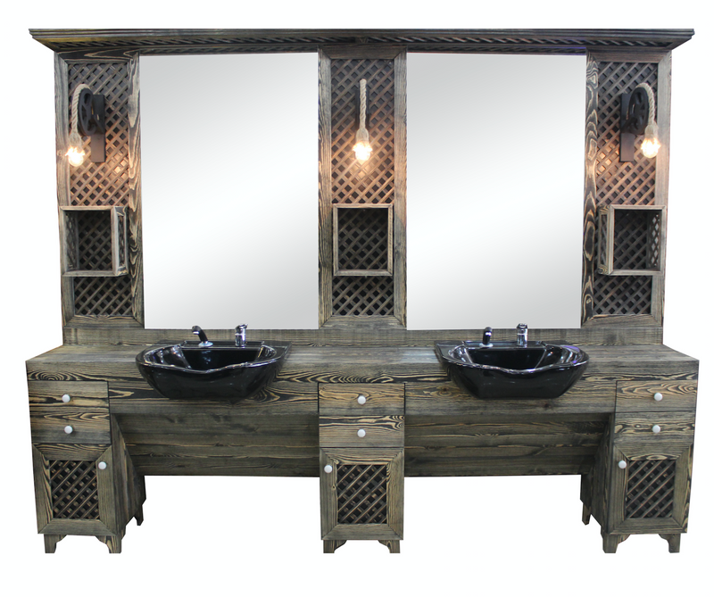 Urban Quality Affordable Barber Unit Station