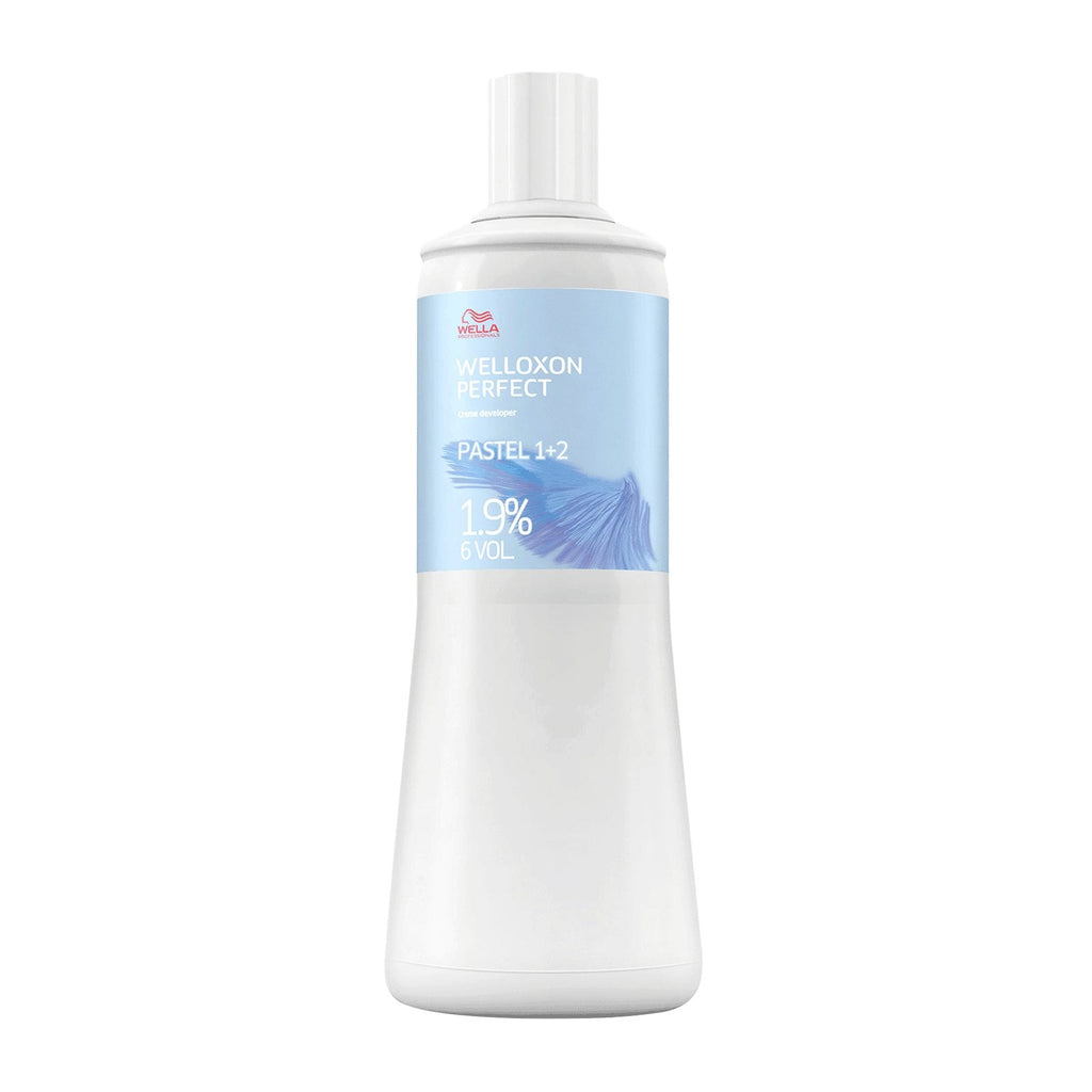 WELLA WELLOXON PERFECT PASTEL 1+2 1.9% 6 VOL CREAM PEROXIDE 1000ML