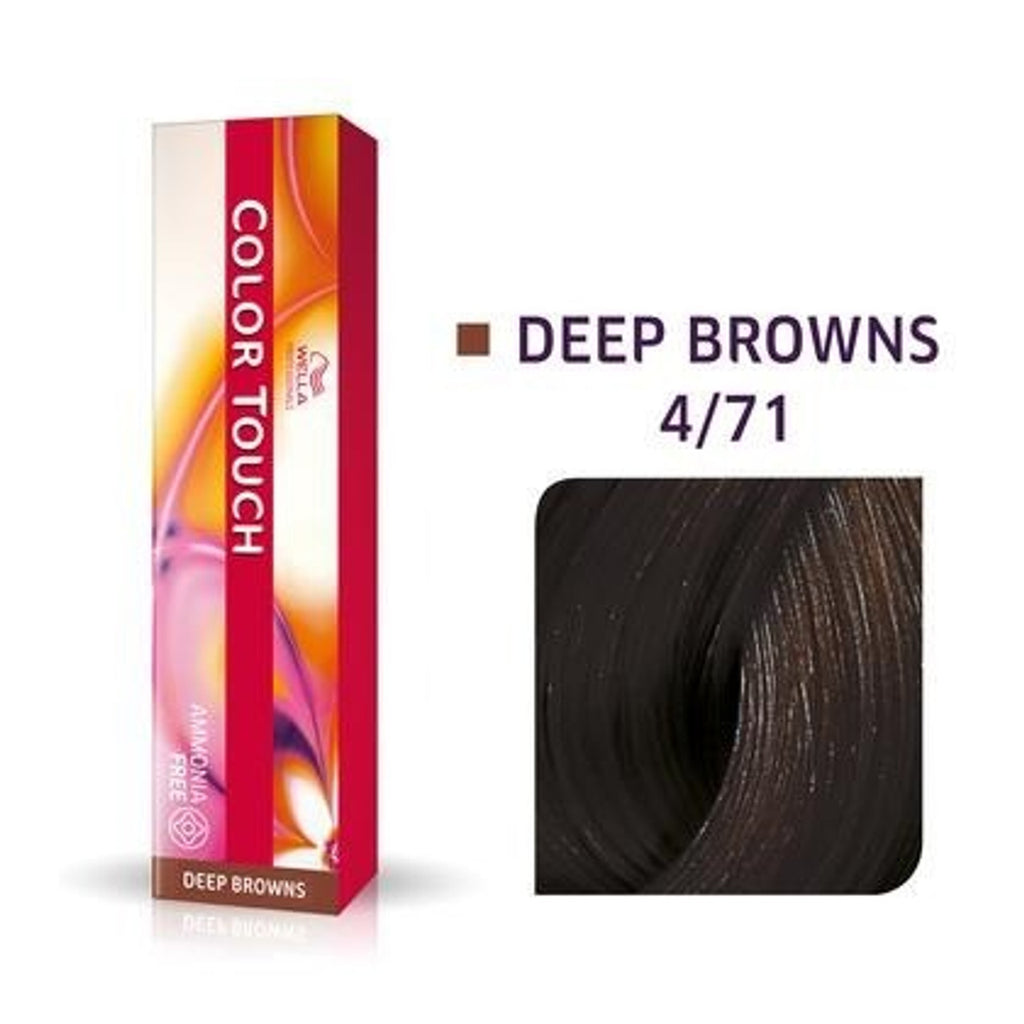 Wella Color Touch 60ml – Ammonia-Free Demi-Permanent Hair Color with Up to 70% Grey Coverage