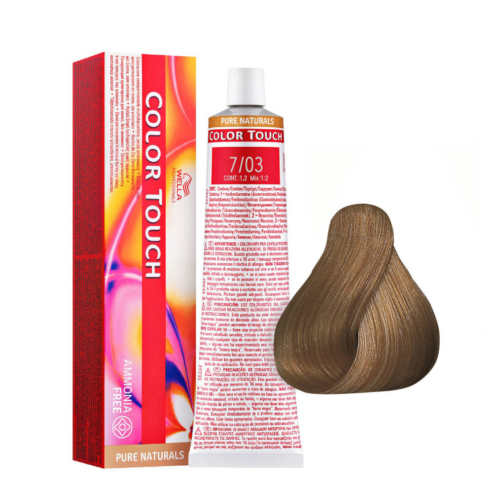 Wella Color Touch 60ml – Ammonia-Free Demi-Permanent Hair Color with Up to 70% Grey Coverage