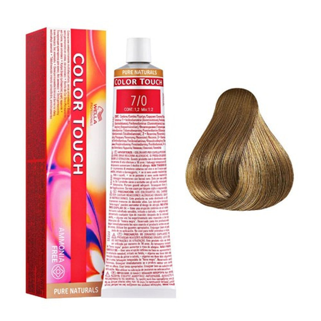 Wella Color Touch 60ml – Ammonia-Free Demi-Permanent Hair Color with Up to 70% Grey Coverage