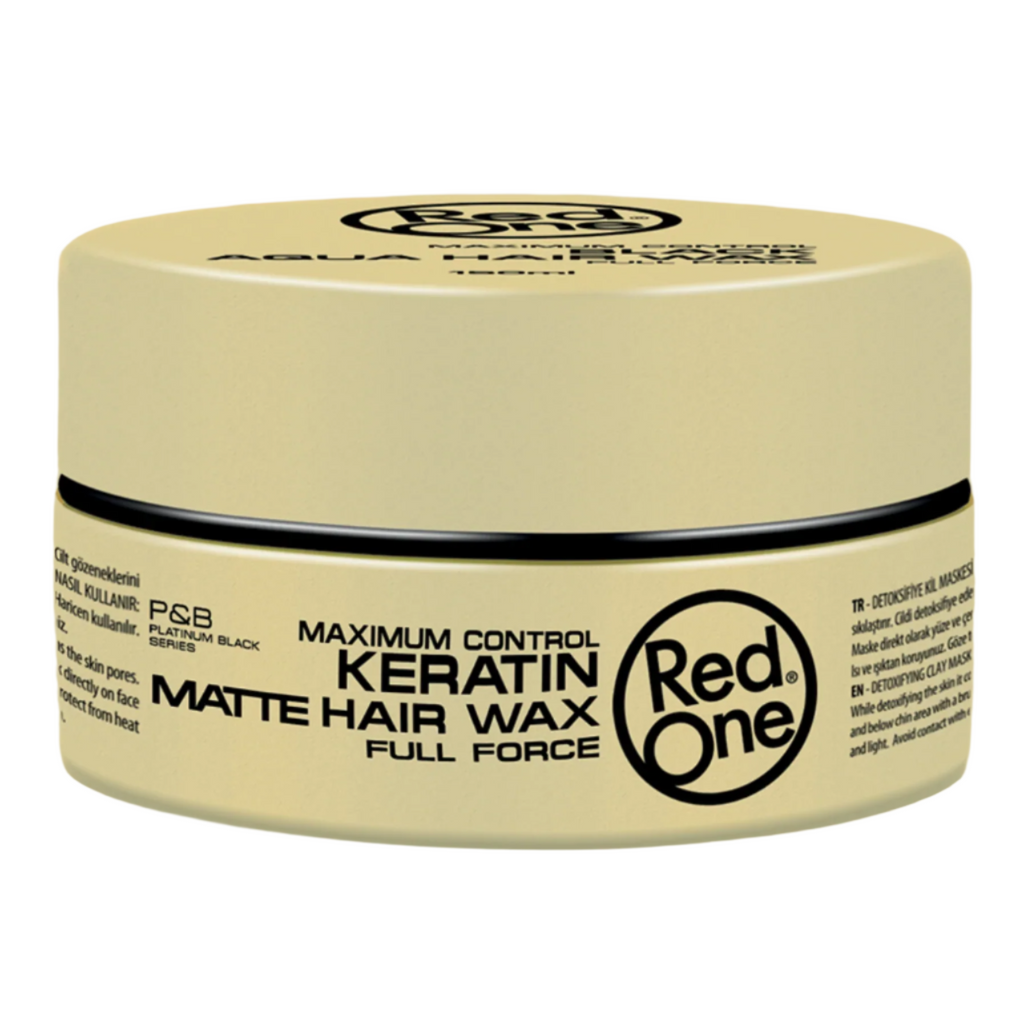 Red One Keratin Matte Hair Wax Full Force 150ml